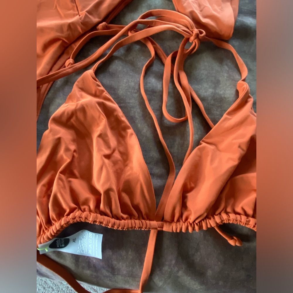 MOANA BIKINI 🧡 CINNAMON SET XL NWT/NWOT - Picture 3 of 8